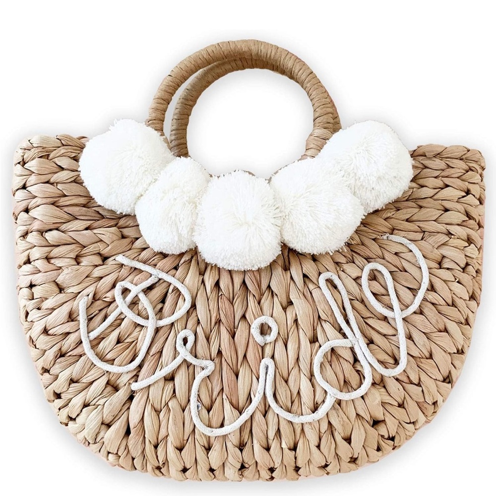 Like New - Bride Straw Purse